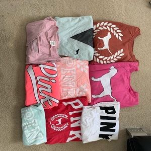 9 items Pink bundle